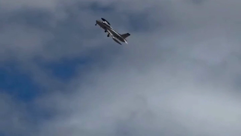 Крушение самолета попало на видео в ЮАР