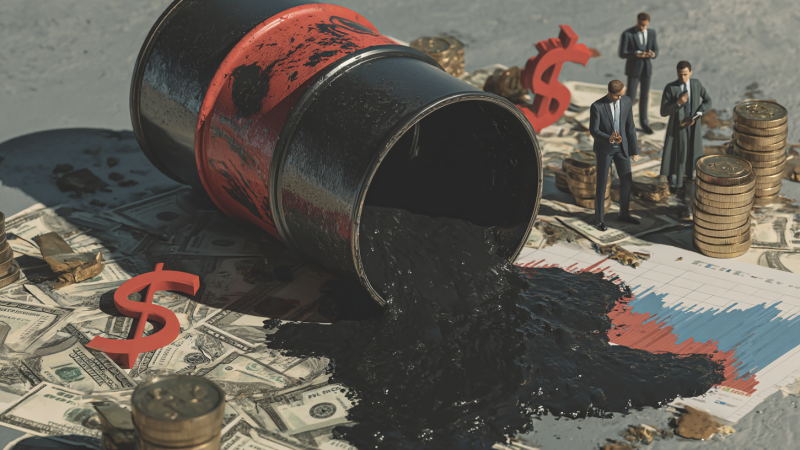 Нефтяной карусель: почему Brent снова скатился с высоты на землю