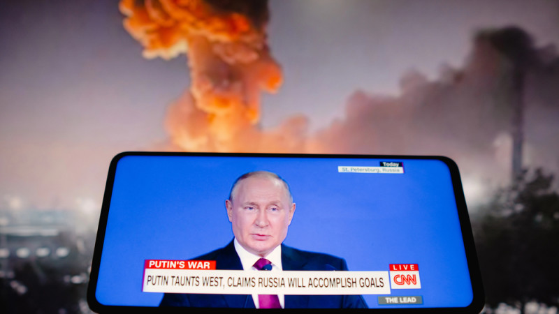 Как сообщает CNN, Путин, вероятно, изменил свои цели в конфликте с Украиной