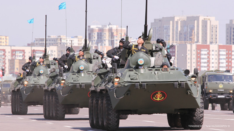 Военный парад в Астане: какие улицы будут временно закрыты