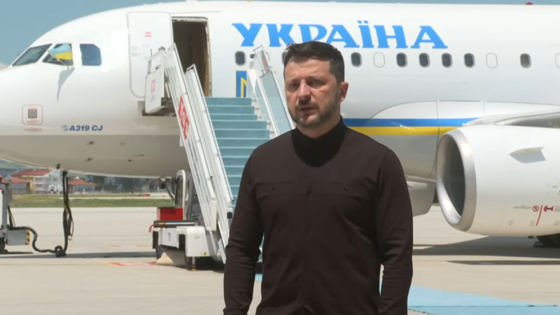 Президент Украины Владимир Зеленский посетил Анкару