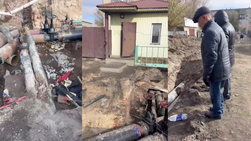 Жители Аягоза сообщили о том, что город не готов к зимнему периоду