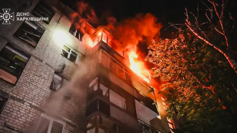 Ночная симфония дронов: трагедия в Харькове под аккомпанемент "Шахедов" Астане