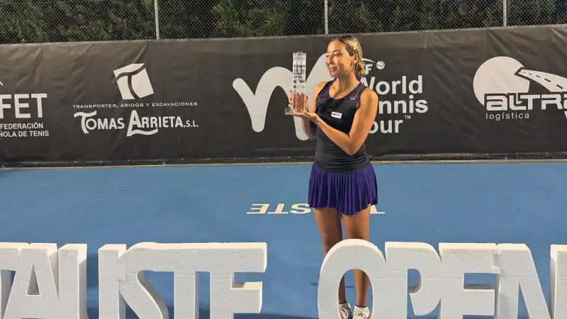 Зарина Дияс: теннисная фея из Казахстана заколдовала испанский корт Астане