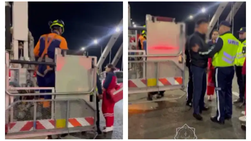 Экстренные службы Астаны на грани: мужчина на мосту угрожает безопасности и вызывает панику Астане