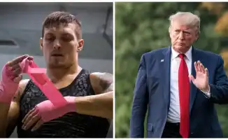 Усик наносит нокаут Трампу: боксерский удар по политической арене
