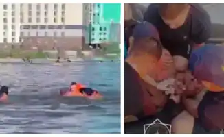 Спасатели как рыцари в доспехах: на пляжах Астаны и Павлодара они вытащили из водной бездны юного и взрослого героев