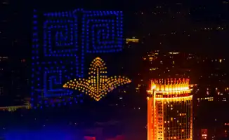 Алматинцы в восторге от волшебства дронов на фестивале The Spirit of!