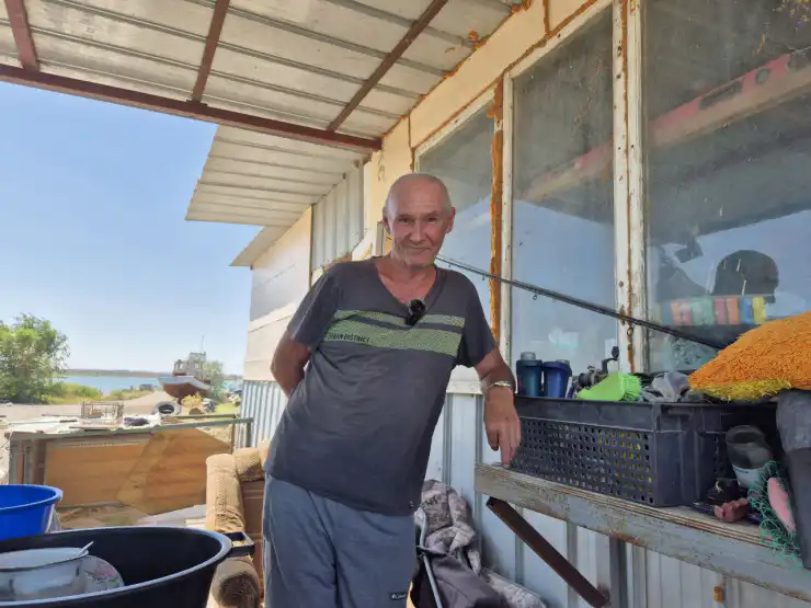 Игорь Кветкин, житель посёлка Улкен