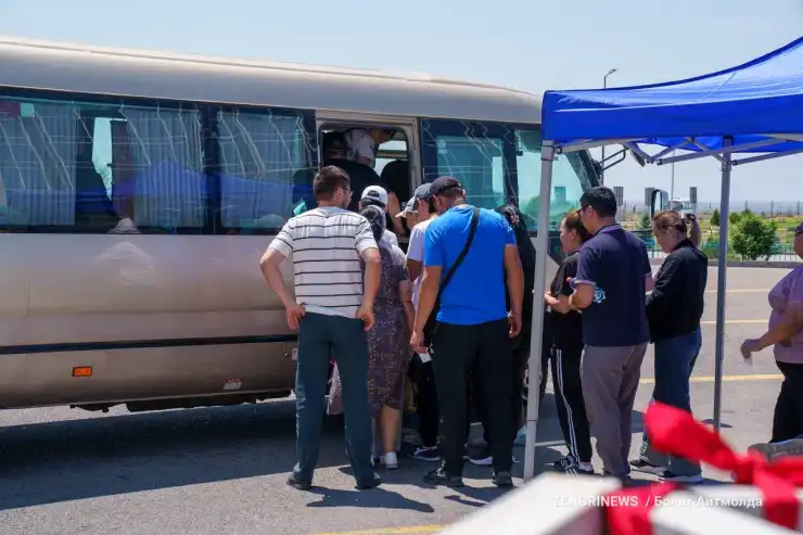 Бесплатный трансфер для туристов от границы Казахстана до МЦПС "Хоргос"