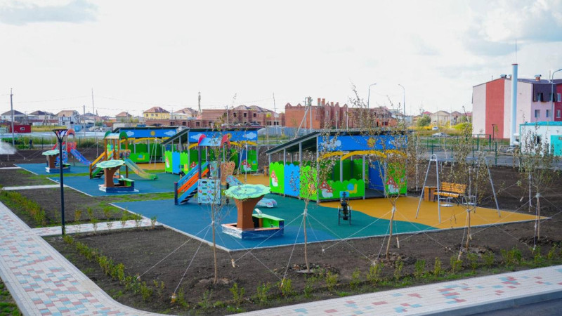 Как развивается жилой массив Уркер в Астане  Астане