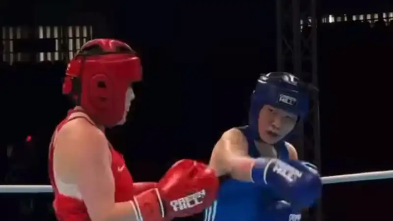 Жанель Имантаева из Алматы пробилась в полуфинал чемпионата Азии по боксу среди юниоров Астане