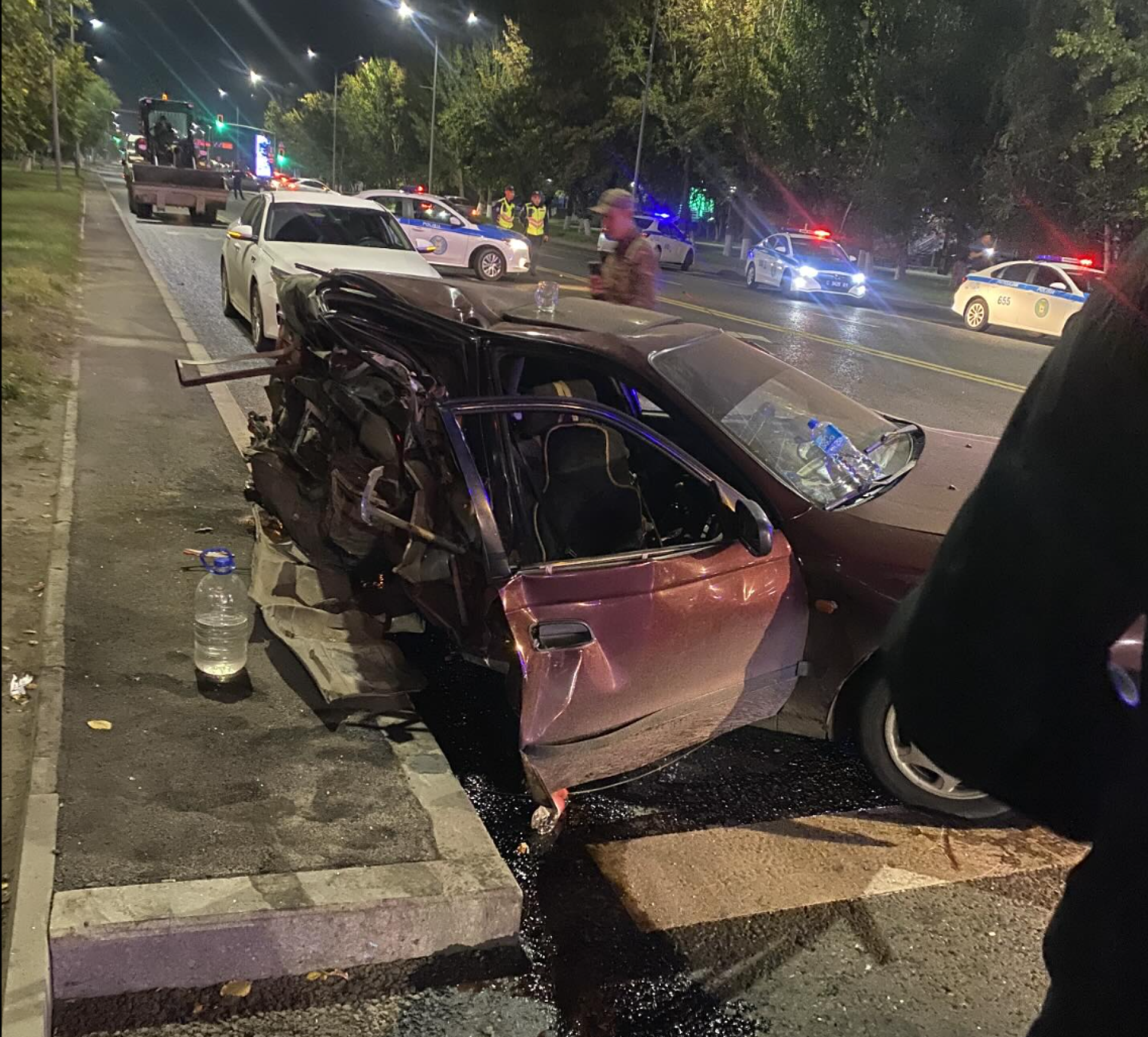 авария в Астане