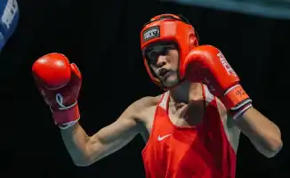 Нурсултан Кыстаубай из Казахстана уверенно вышел в полуфинал чемпионата Азии по боксу, разгромив соперника из Кыргызстана в весовой категории до 85 кг