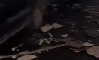 Когда дождь решает обновить архитектурный стиль: фасад жилого комплекса в Астане сдался под натиском непогоды