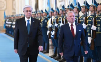 Токаев встретил короля Иордании в Акорде: видео