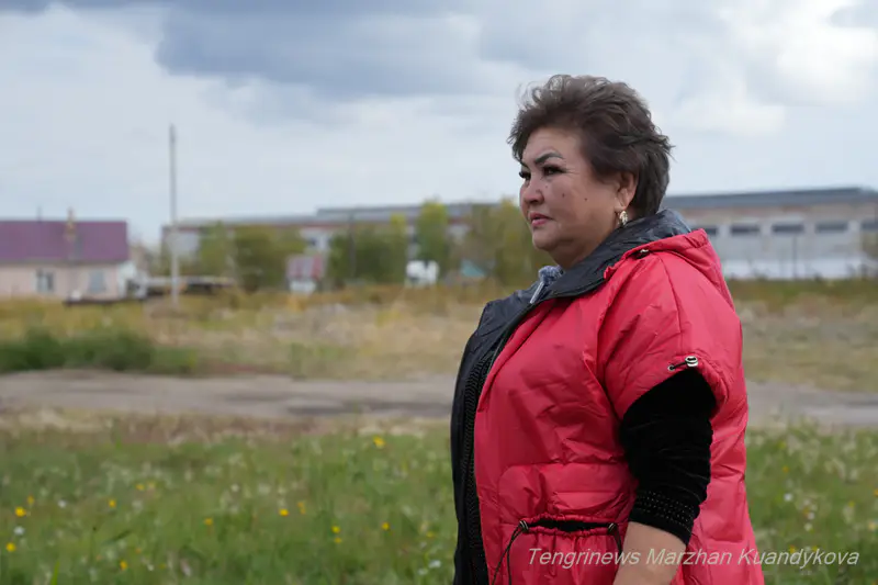 Тлектес Тленова, активистка района Лесозавод. Фото: ©️ / Маржан Куандыкова