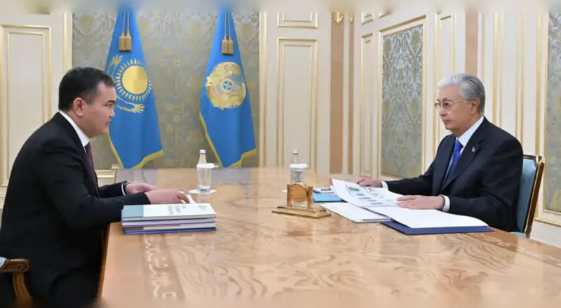 Касым-Жомарт Токаев и Женис Касымбек