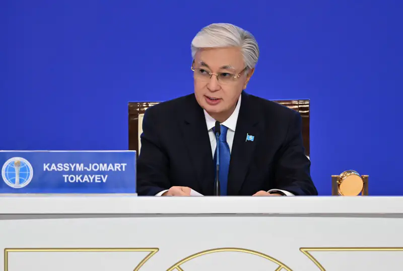Токаев на съезде в Астане
