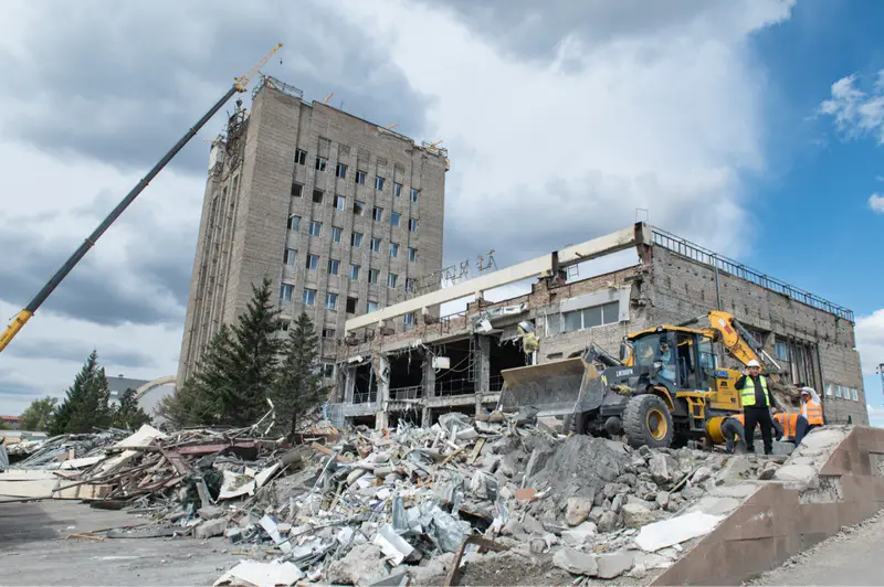 Старый вокзал в Астане