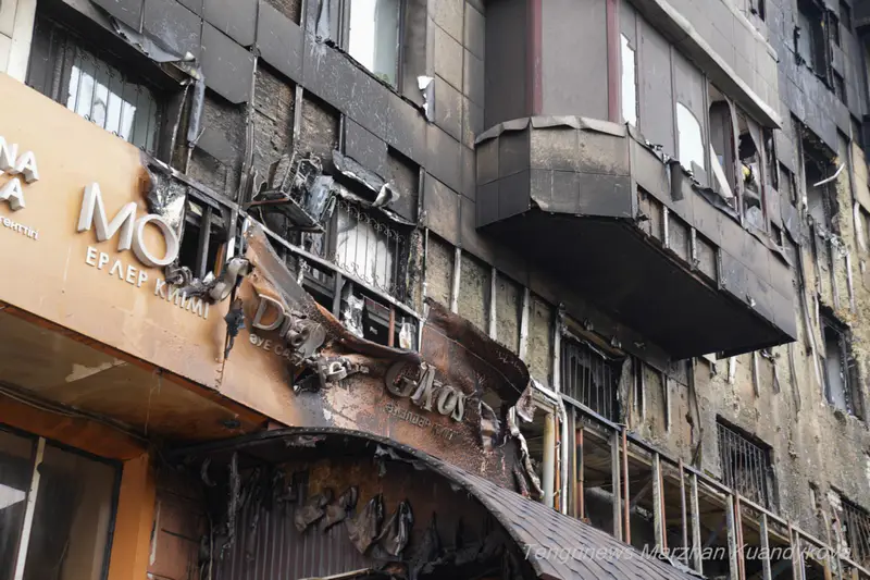 Пожарные на месте происшествия