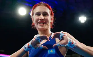 Казахстанка Виктория Графеева разгромила соперницу и вышла в 1/4 финала ЧМ по боксу