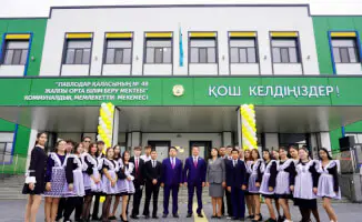 Современная школа на 1200 мест открылась в Павлодаре