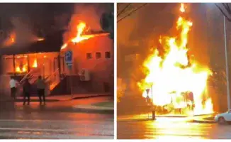 Пламя охватило дом: кафе Karima в Астане стало эпицентром ночного бедствия
