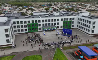 В Семее открыта новая школа на 600 мест в поселке Водный в рамках проекта 'Келешек мектептері'