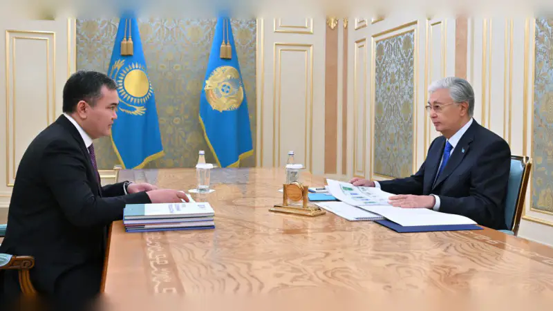 Токаев поручил акиму Астаны решить проблемы с ливневыми системами на встрече с Женисом Касымбеком Астане