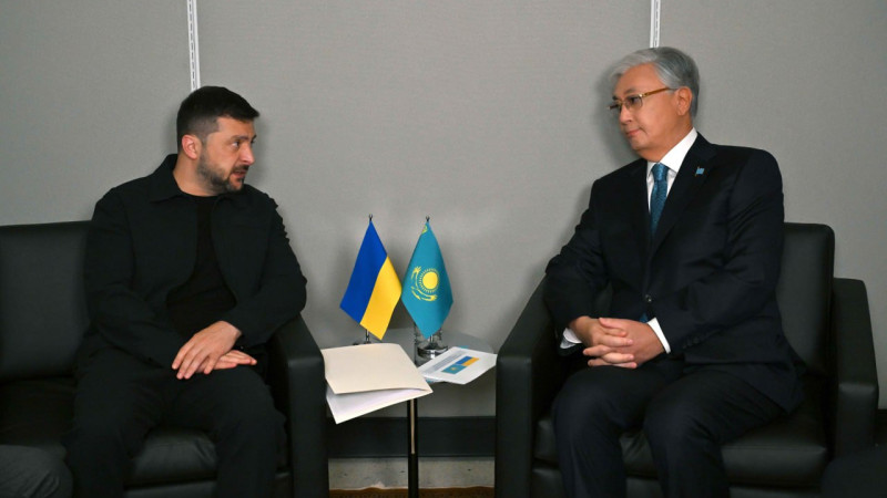 Токаев и Зеленский обсудили мир в Украине Астане