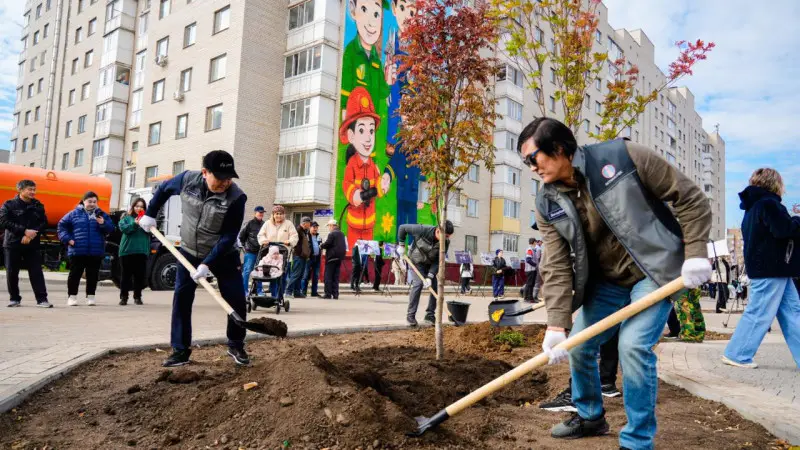 В Астане и Сарайшыке открыли Аллею рабочих профессий, подчеркивая важность квалифицированного труда для будущего Казахстана Астане