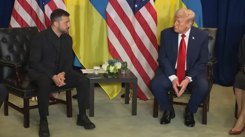 Зеленский на встрече с Трампом в Нью-Йорке запросил ракеты Tomahawk Астане