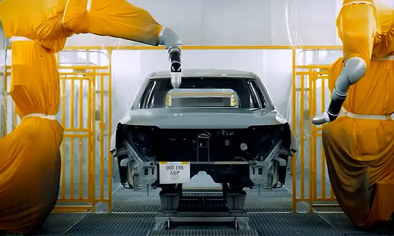 Глава государства в ходе телемоста открыл автомобильный завод KIA Qazaqstan (4)