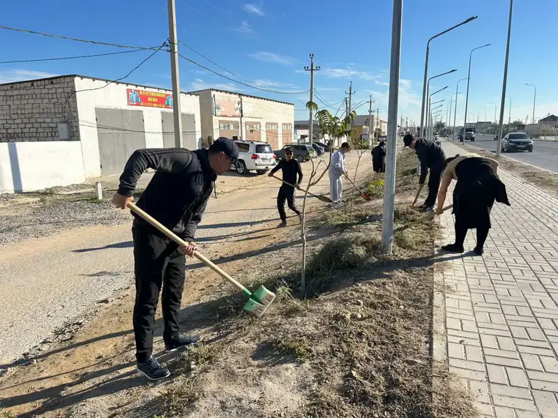 В Мангистауской области в экологическом субботнике приняли участие более 10 тысяч жителей (9)