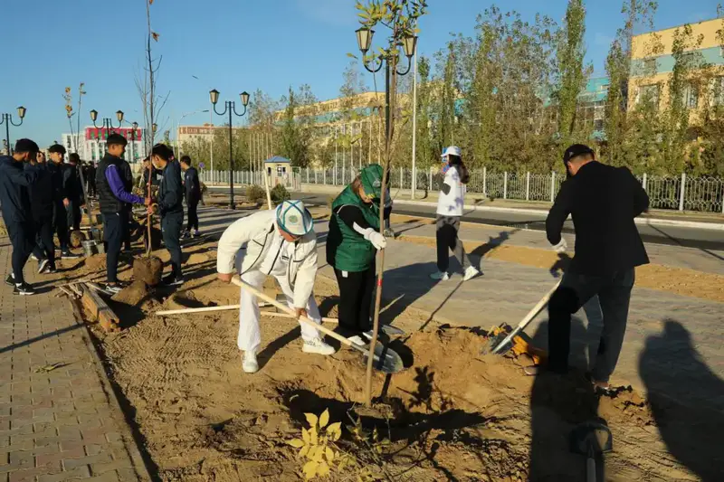 В Мангистауской области в экологическом субботнике приняли участие более 10 тысяч жителей (8)