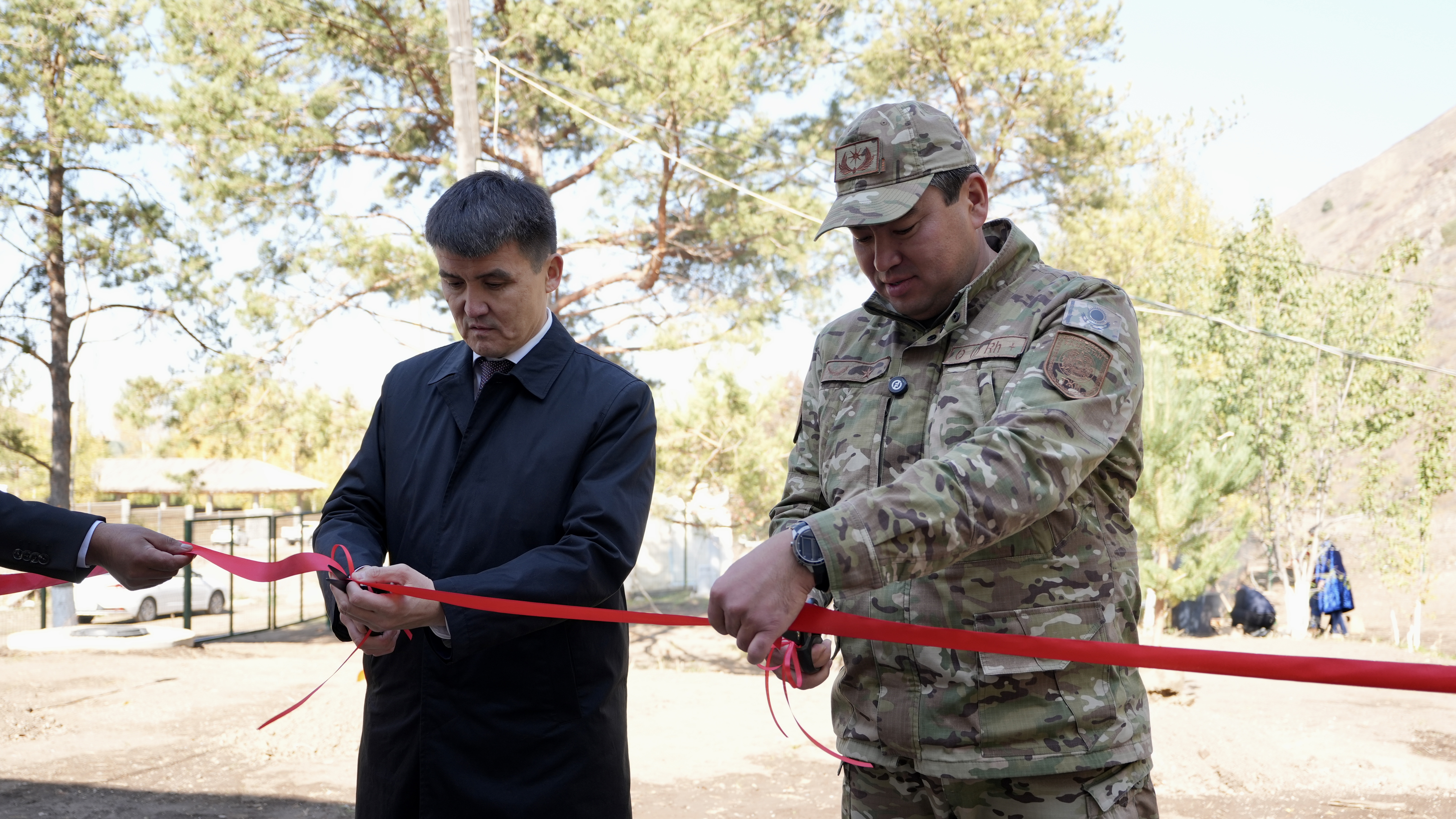 Новое модульное здание сейсмостанции Известковый в Алматинской области