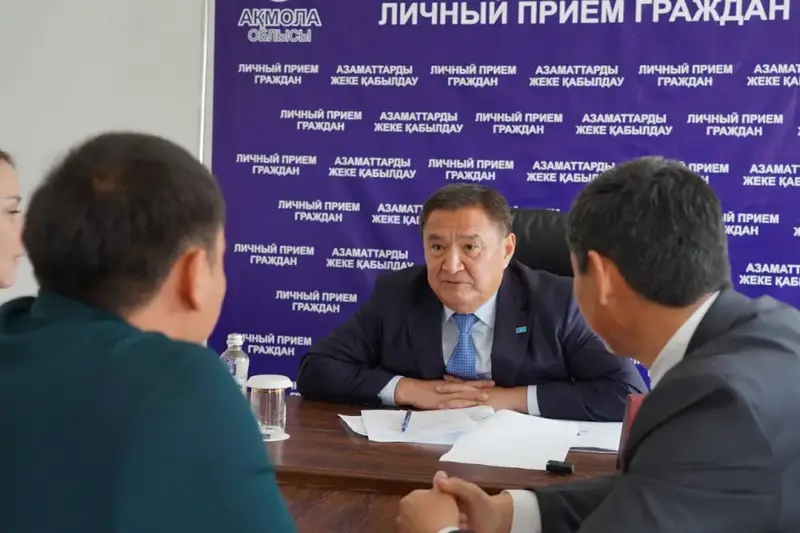 Марат Ахметжанов обсудил с жителями Атбасарского района итоги уборочной кампании и вопросы развития региона (4)