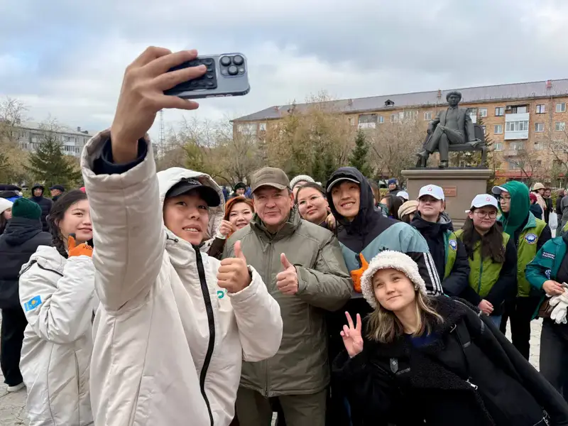 Сегодня в рамках республиканской экологической программы «Таза Қазақстан», инициированной Главой государства, в нашей области прошла масштабная экоакция (8)