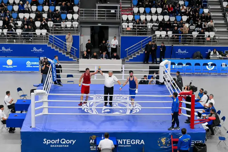 В Семее проходят финальные поединки чемпионата Казахстана по боксу (5)