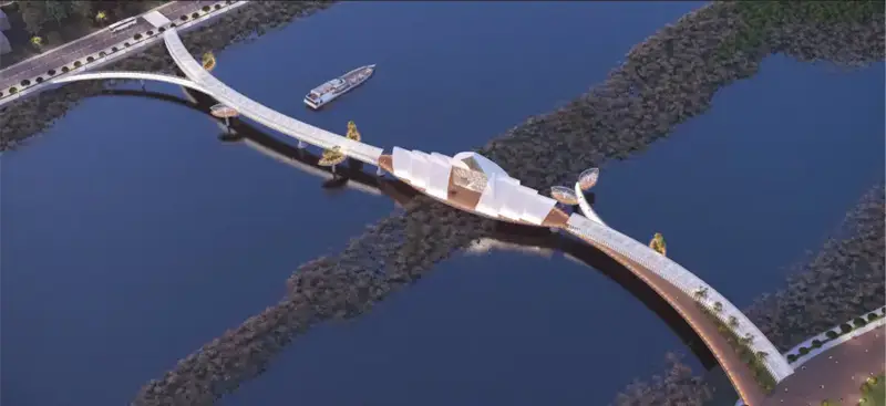 Новый облик парка Президента в Кызылорде Астане