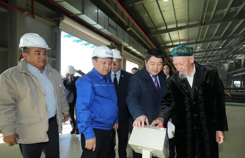 Мангистауская область усиливает промышленный потенциал: открыты новые цеха по производству труб (2)