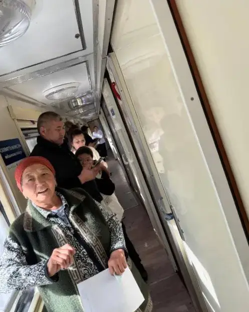 Медпоезд "Саламатты Қазақстан" предоставляет медицинскую помощь 3 тысячам жителей Жетісу в рамках национального проекта Астане