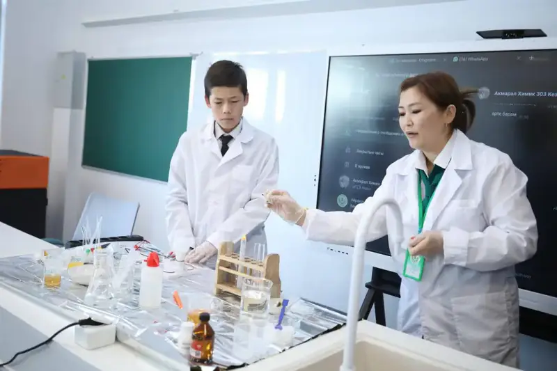 В Мангистауской области открылась одиннадцатая школа по национальному проекту «Келешек мектептері» (4)