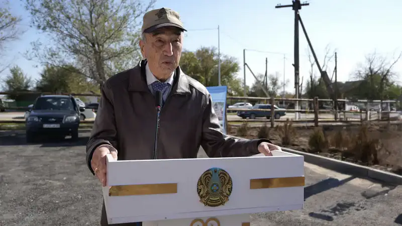 Чингис Аринов открыл добровольный противопожарный пункт в селе Матыбулак (4)