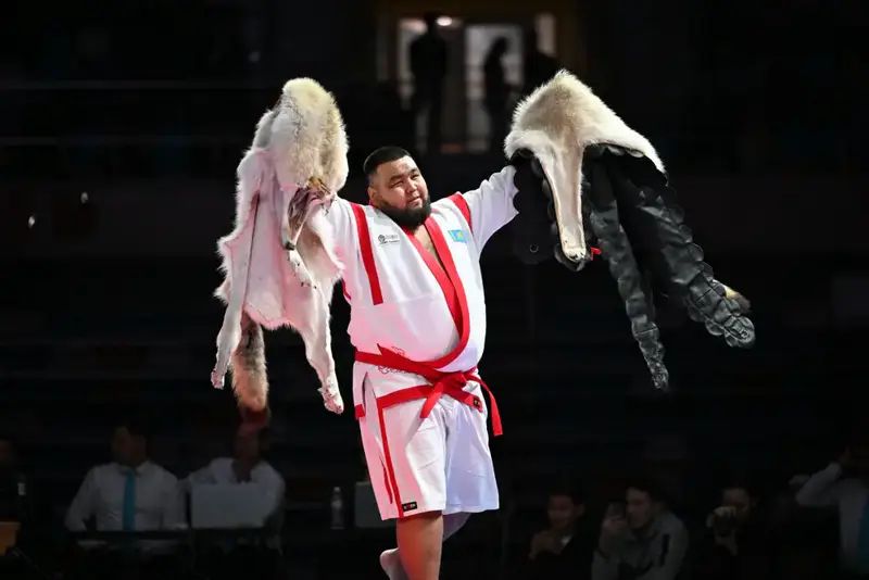 Марат Байқамұров «Қазақстан барысы – 2025» турнирінің жеңімпазы атанды! (2)