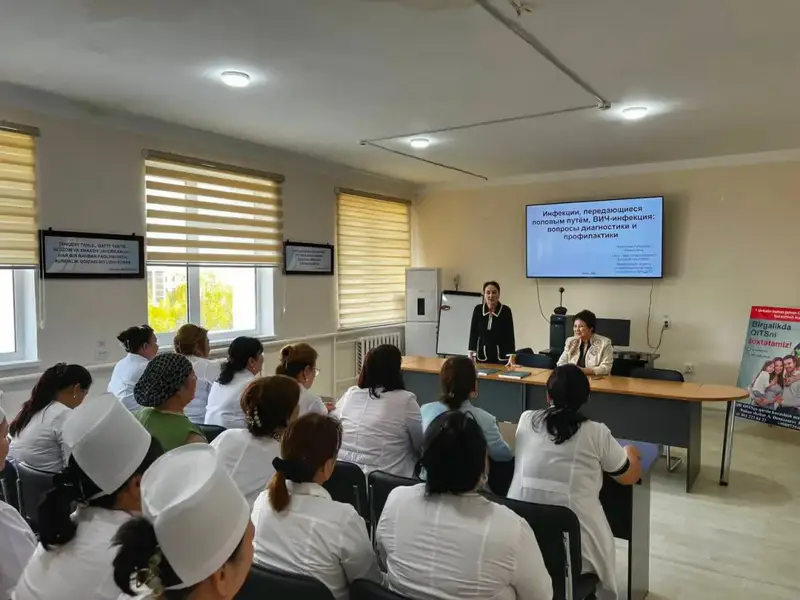 Специалисты КНЦДИЗ поделились опытом и провели приём более 100 пациентов в г. Нукус (5)