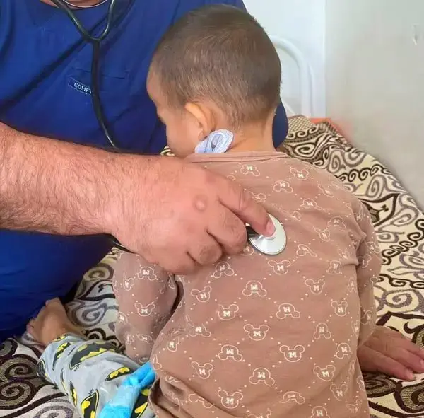 ТУРКЕСТАН: РЕБЕНКУ, У КОТОРОГО ЗАСТРЯЛ ИНОРОДНЫЙ ПРЕДМЕТ В ПИЩЕВОДЕ, СДЕЛАЛИ СЕРЬЕЗНУЮ ОПЕРАЦИЮ (2)