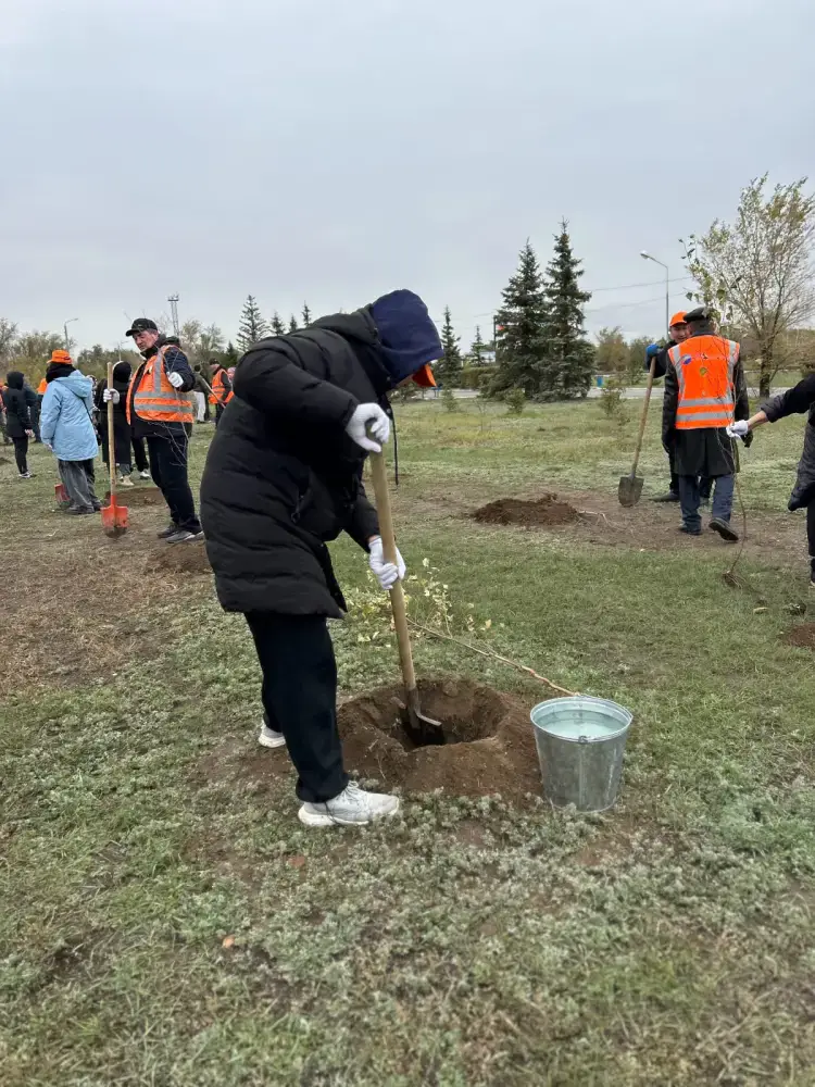 Экологическая акция прошла в Экибастузе (8)