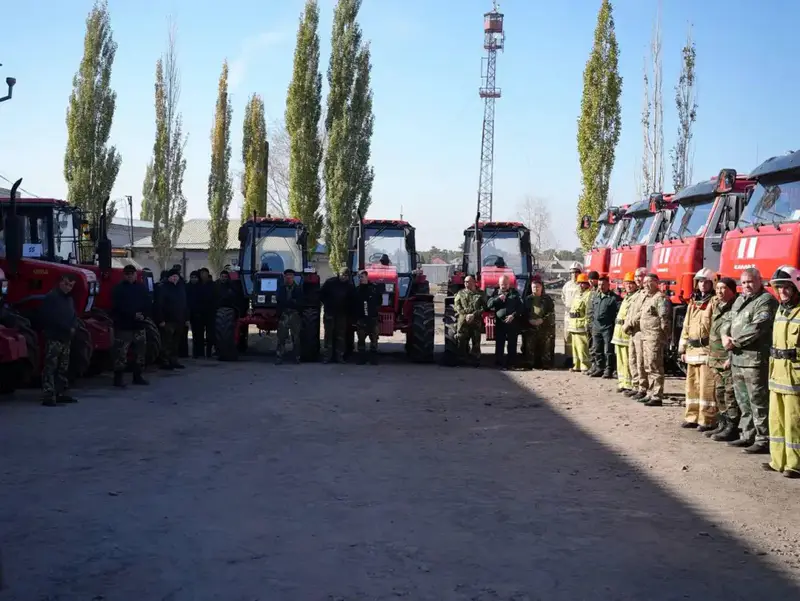 ГЛПР «Ертіс орманы» и «Семей орманы» оснащены новой пожарной техникой (6)